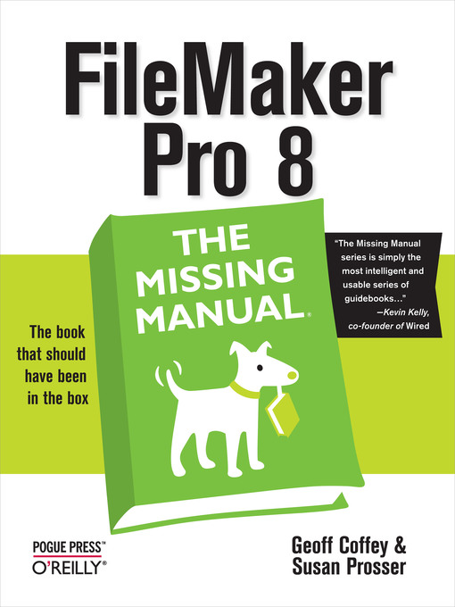 Title details for FileMaker Pro 8 by Geoff Coffey - Available